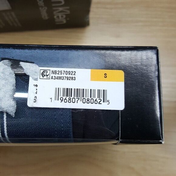 CALVIN KLEIN Mens 3-Pack Small Black Boxer Brief Microfiber Stretch Classic Fit - Picture 3 of 4